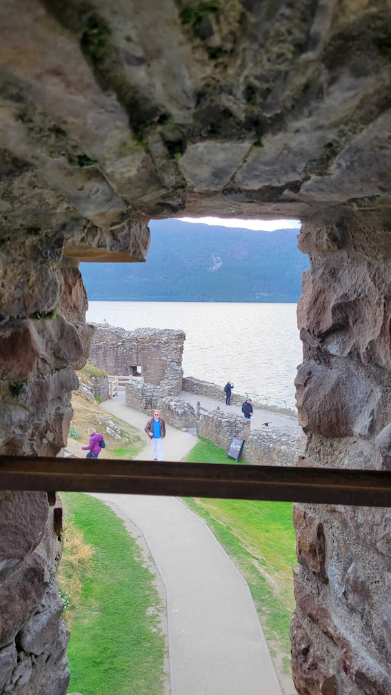 View from Urquit Castle